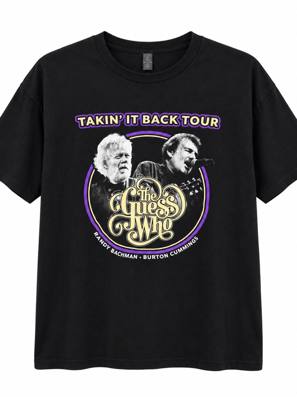 The Guess Who~ 2026~ Takin’ It Back Tour Graphic,Schedule,UNISEX, Large, NWOT 🎶